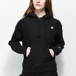 Champion Black Hoodie